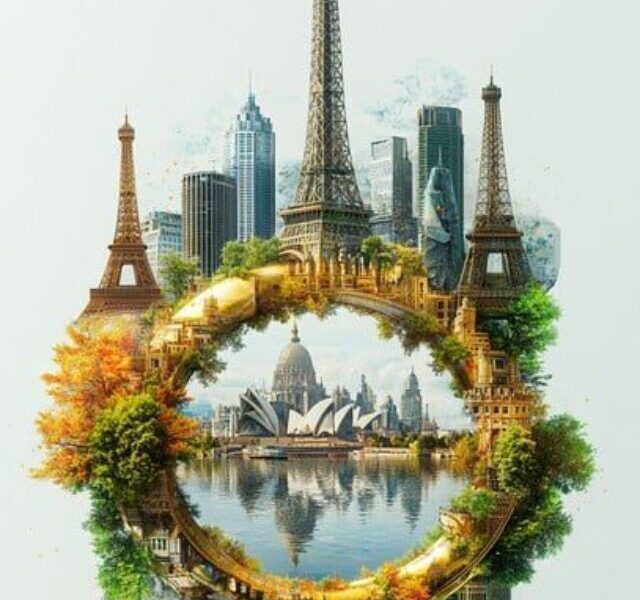 global-landmarks-collage-stockcake