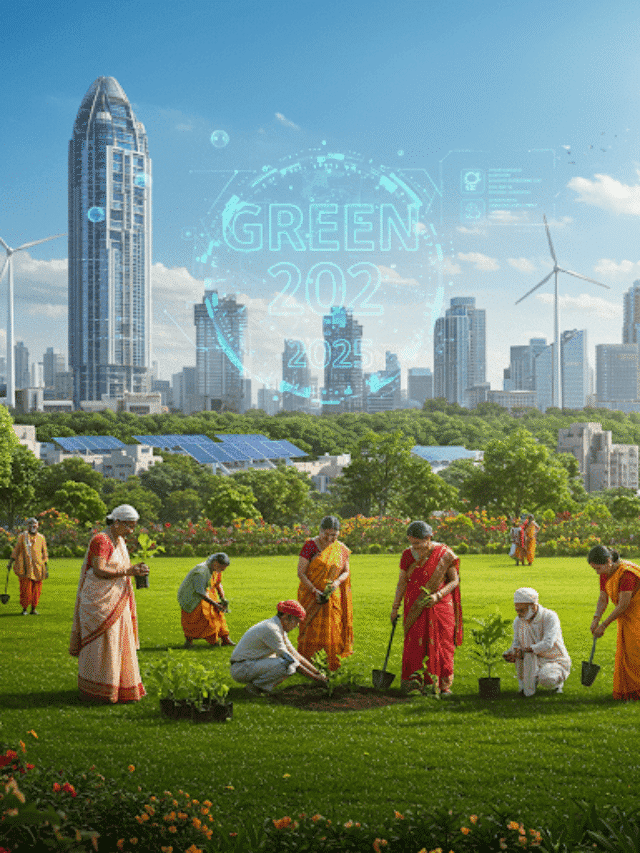 2025 में धरती का नया चेहरा: शहर कैसे बन रहे हैं ‘ग्रीन सिटी